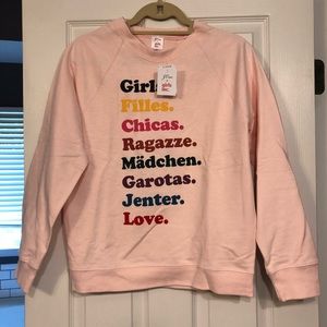 J. Crew x Girls Inc Pullover